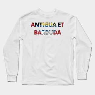 Drapeau Antigua-et-Barbuda Long Sleeve T-Shirt